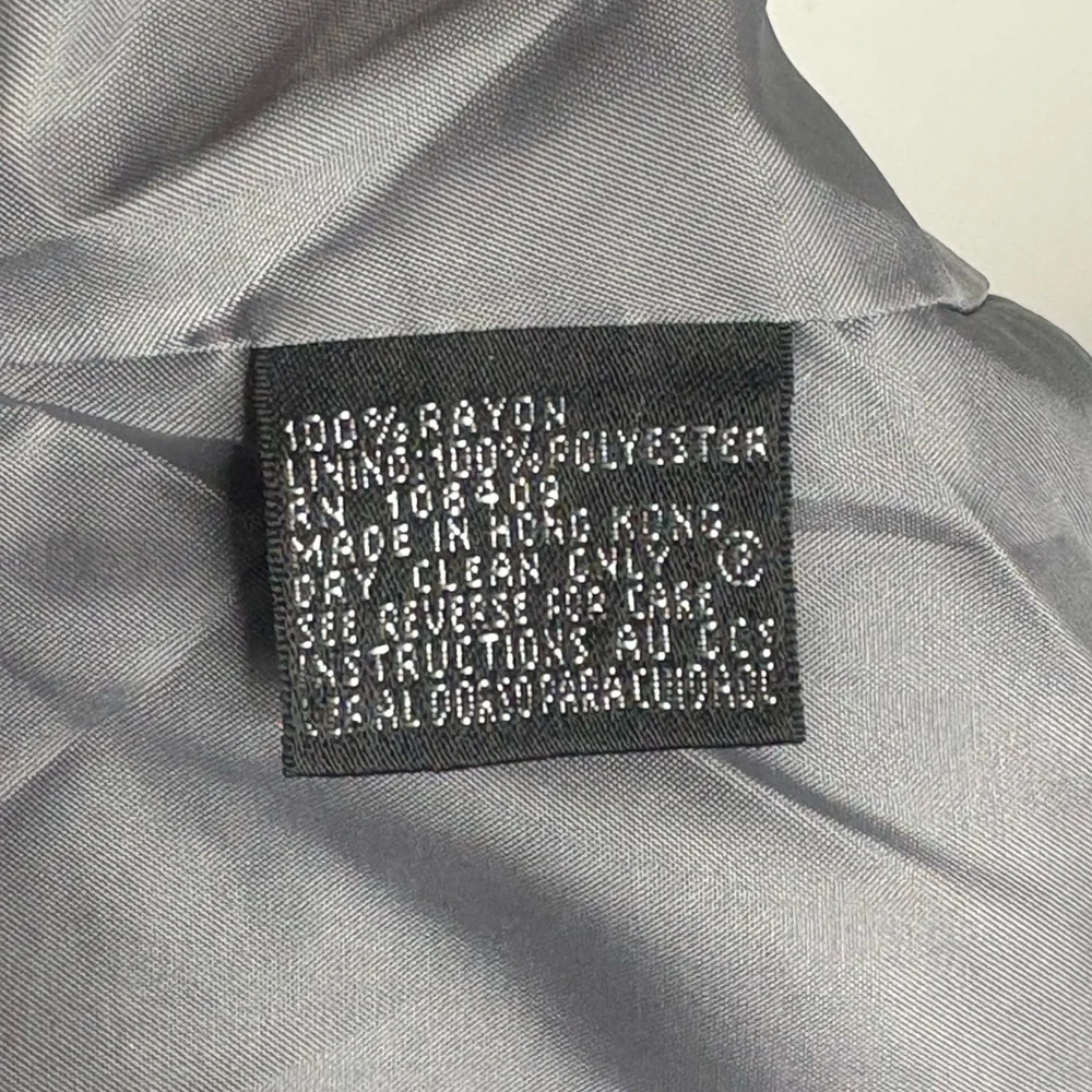 Tahari Gray Pinstripe Blazer